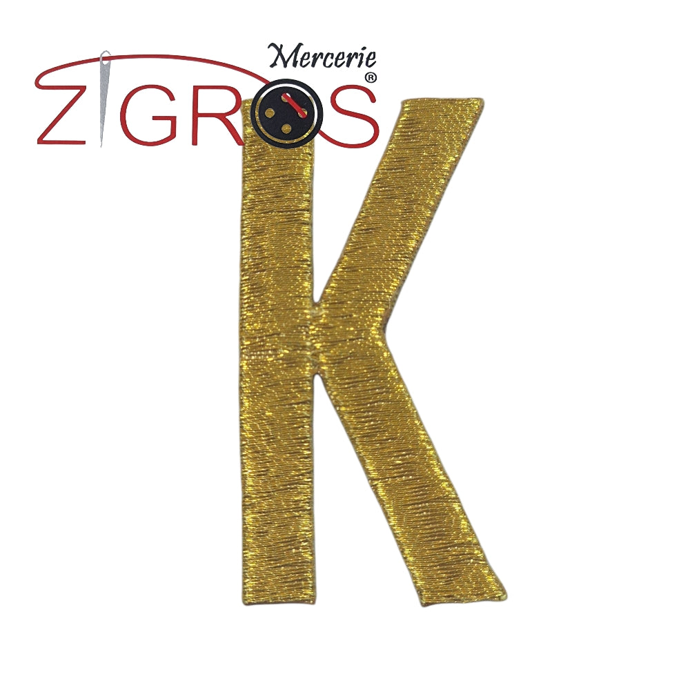 Lettere Alfabeto in Lurex h.5 cm