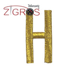 Lettere Alfabeto in Lurex h.5 cm