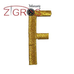 Lettere Alfabeto in Lurex h.5 cm