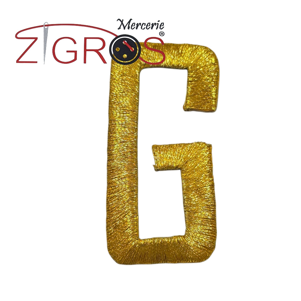 Lettere Alfabeto in Lurex h.5 cm