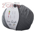 Van Gogh Lux. 97%PC microfibra 3% PL met. gom.gr.200