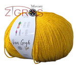 Van Gogh Lux. 97%PC microfibra 3% PL met. gom.gr.200