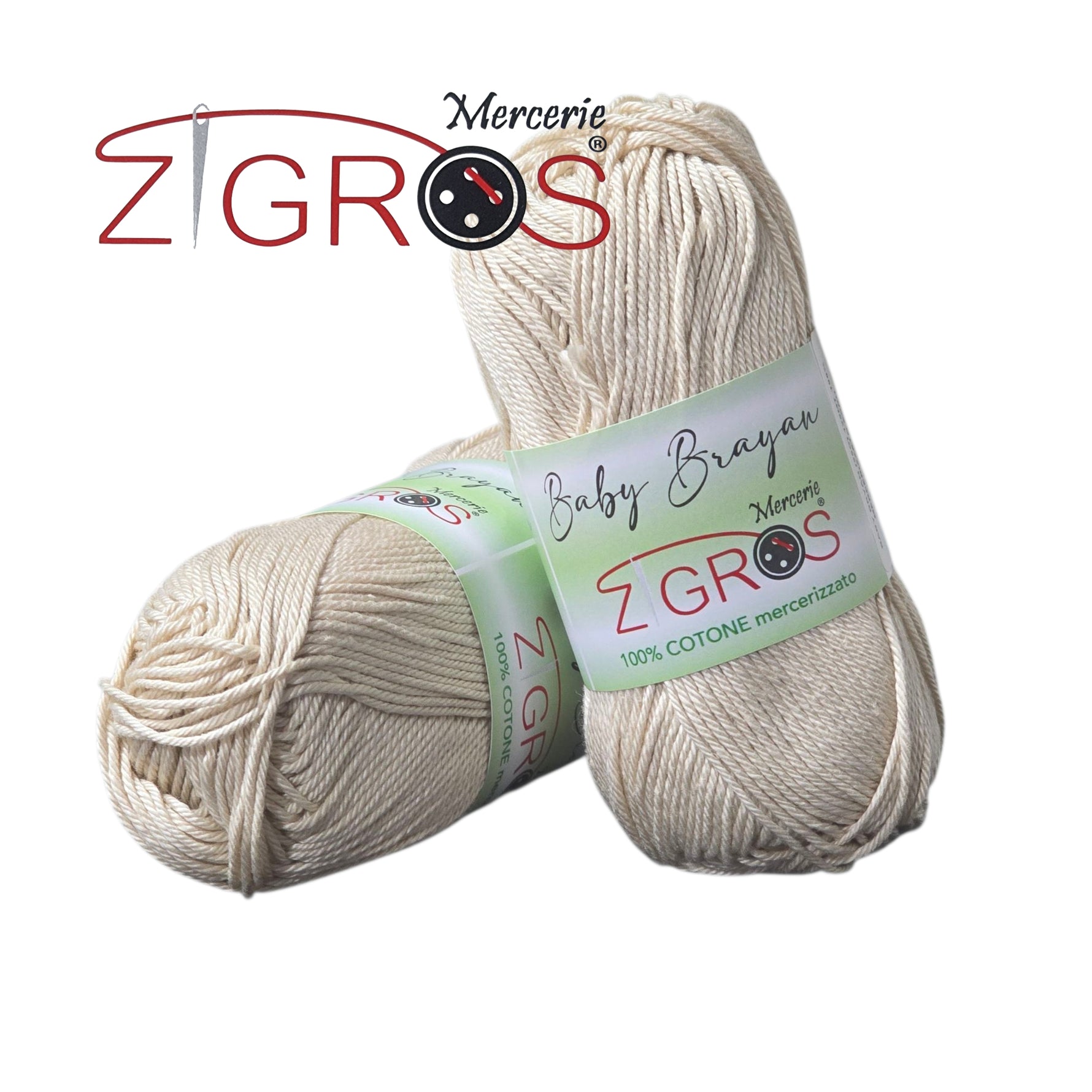 Cotone-Baby-Bryan 100% cotone 50gr 125mt