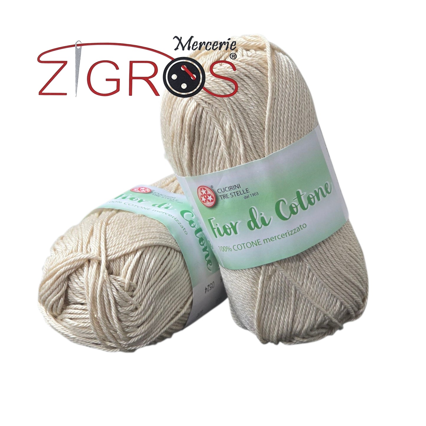 Fior-di-cotone-100% cotone 50gr 125mt