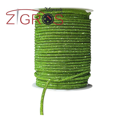 Tubolare Strass 4mm