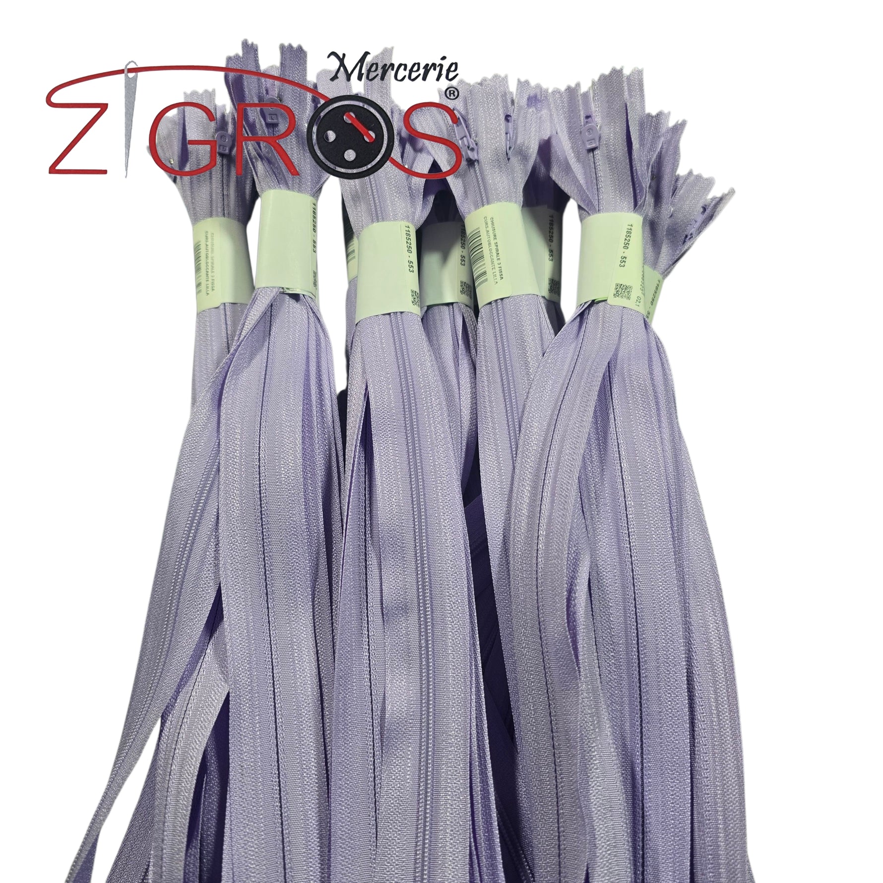 Cerniere Lampo Fissa 50cm 10pz