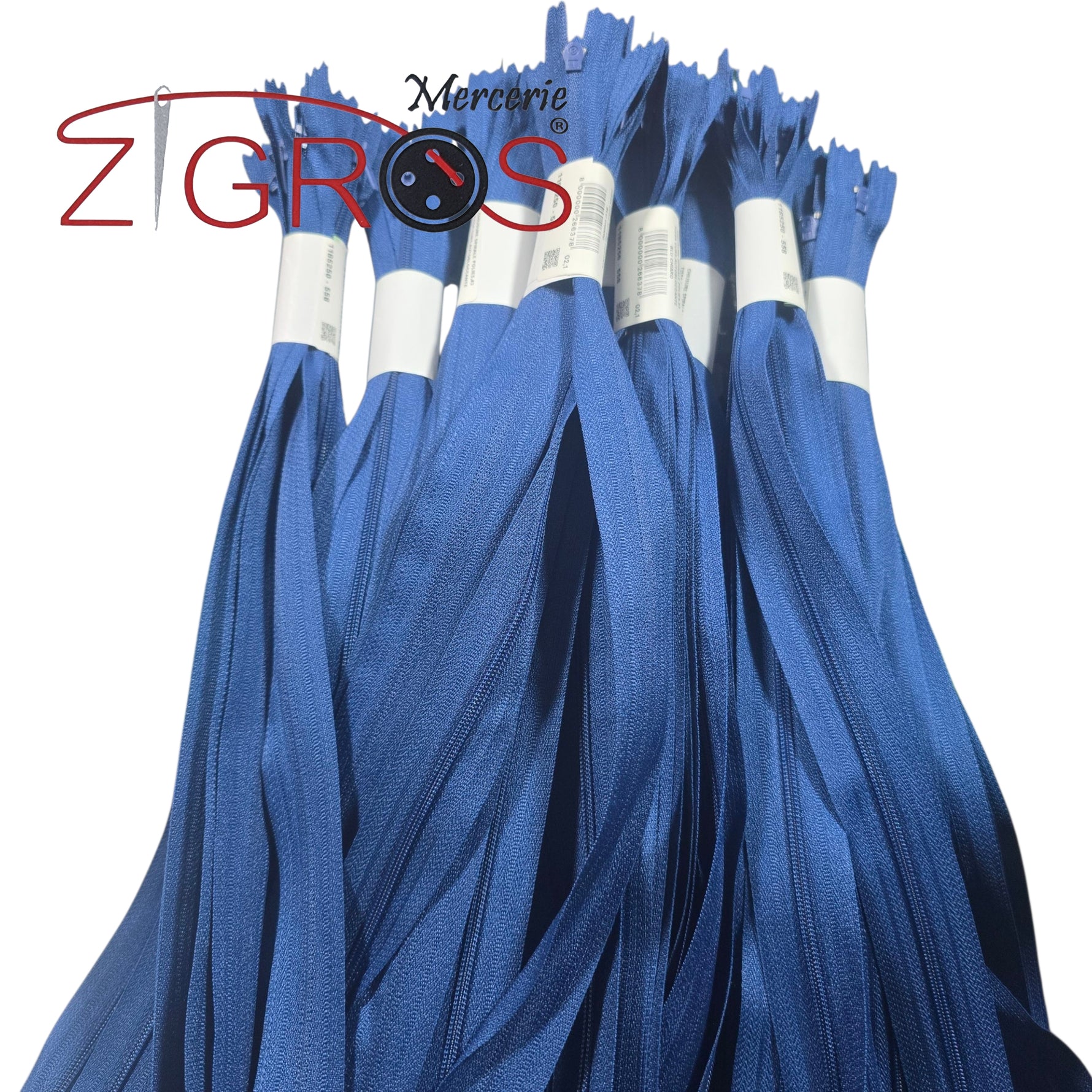 Cerniere Lampo Fissa 50cm 10pz