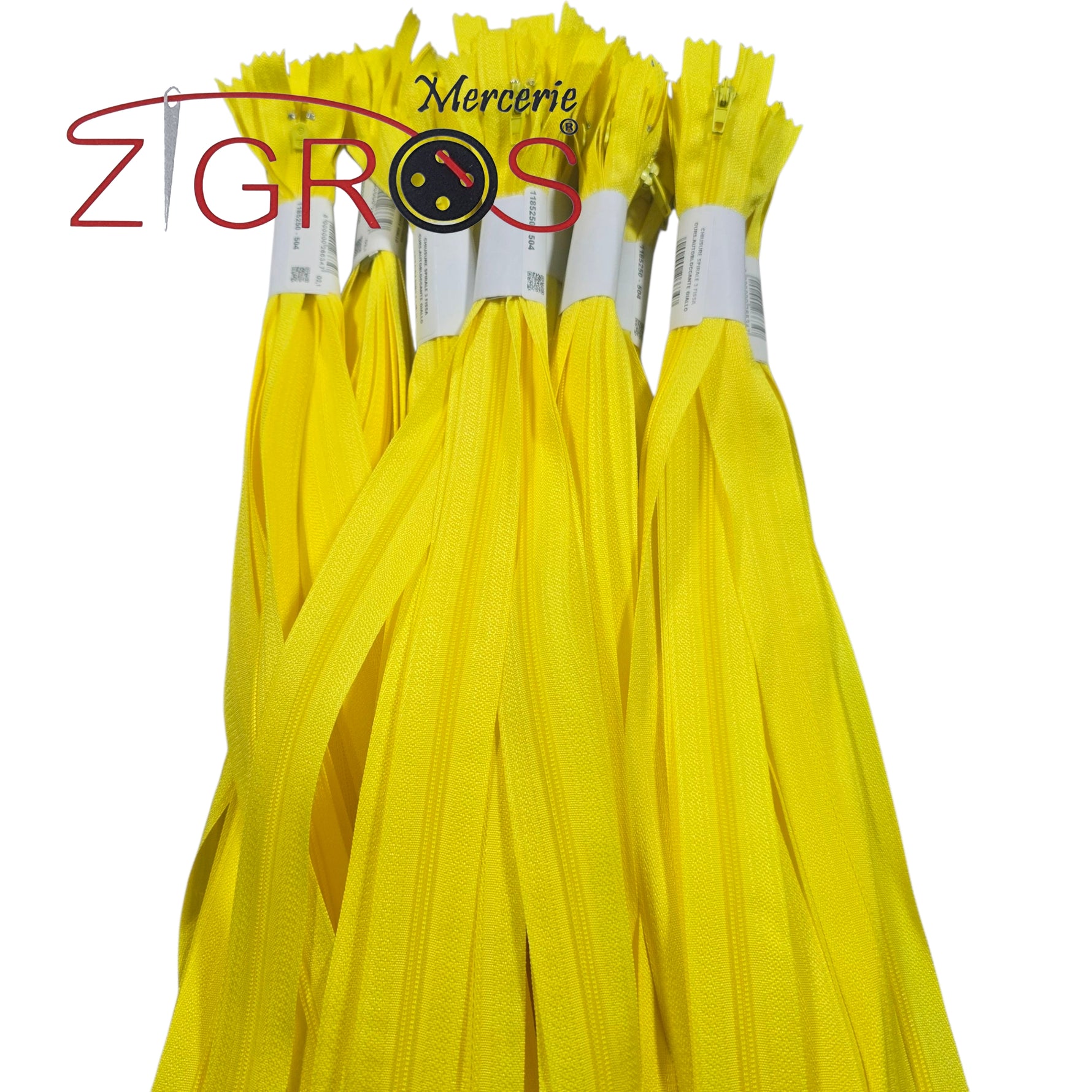 Cerniere Lampo Fissa 50cm 10pz