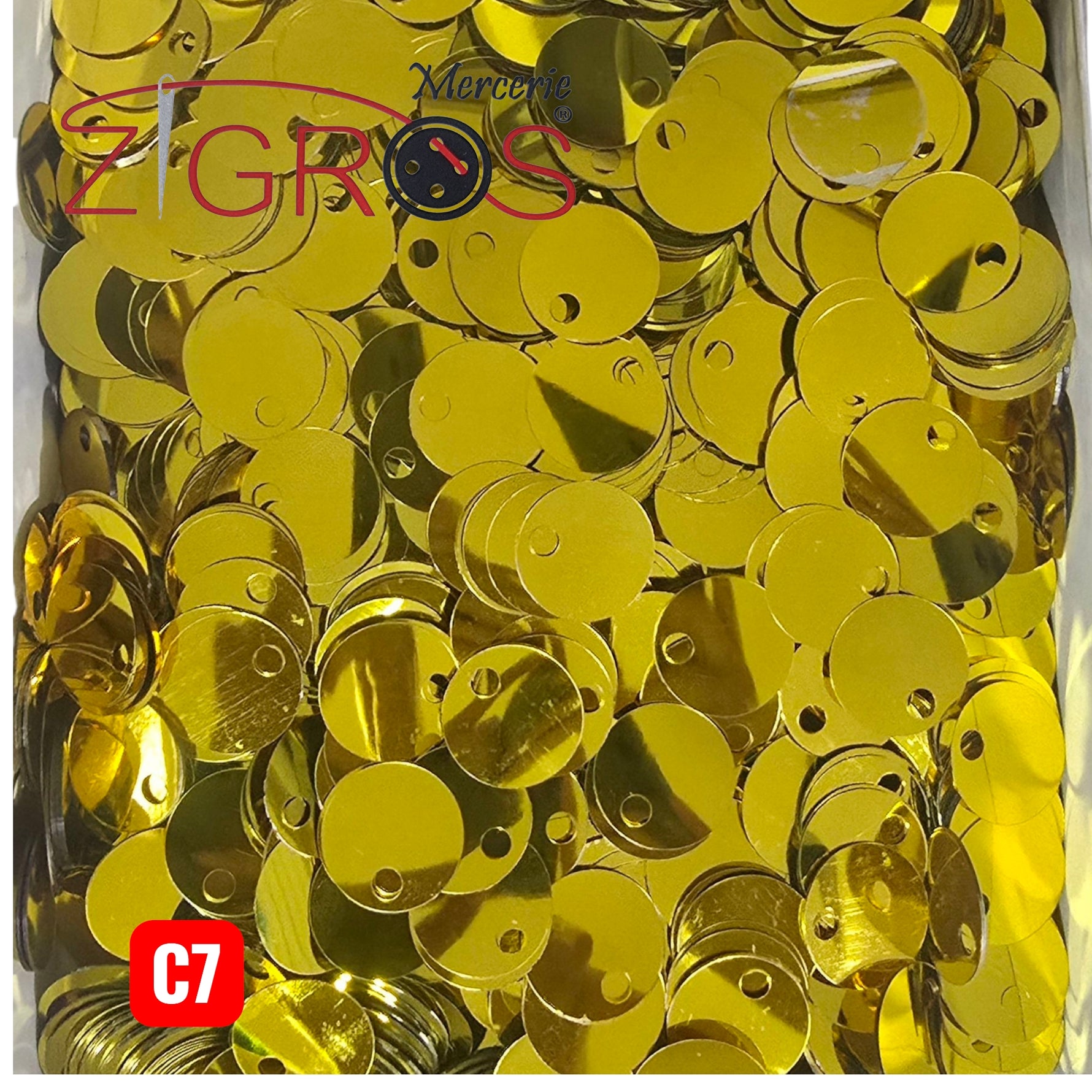 PAILLETTES GRANDE 50gr 25mm