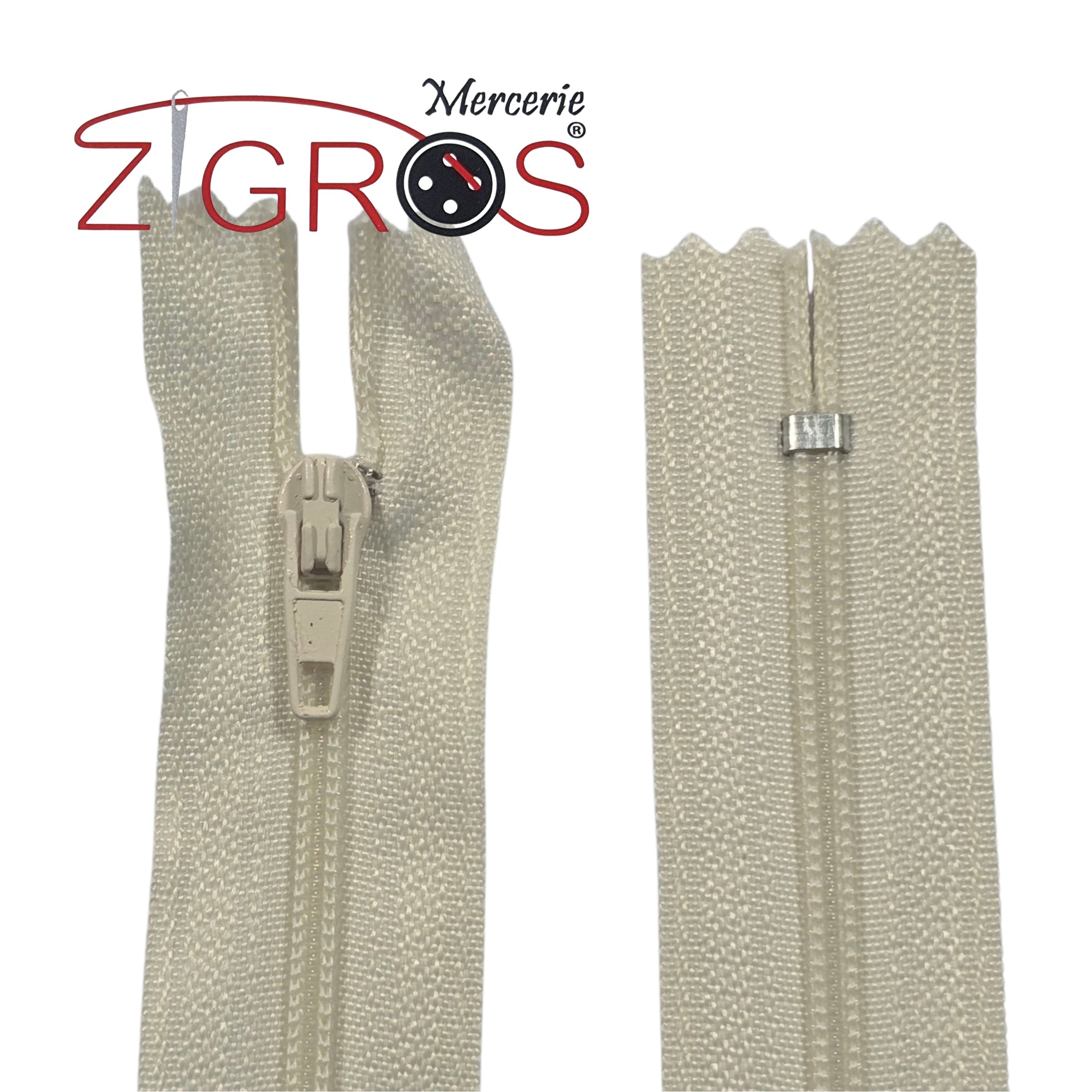 Cerniere Lampo Fissa 25cm 10pz