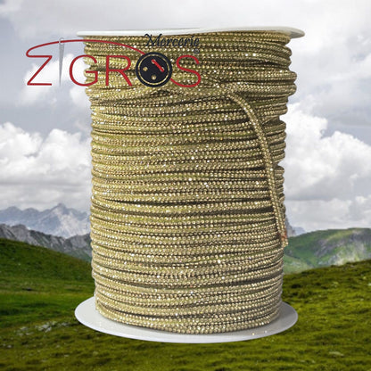 Tubolare Strass 4mm