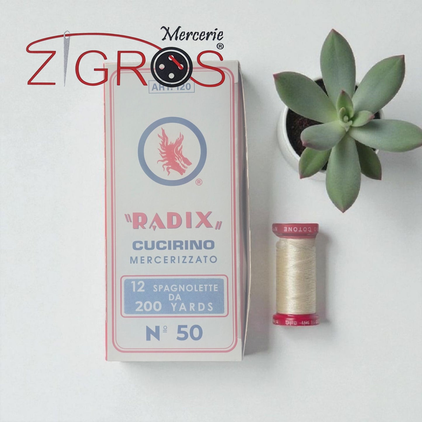 Filo per cucire Radix 200 Yds