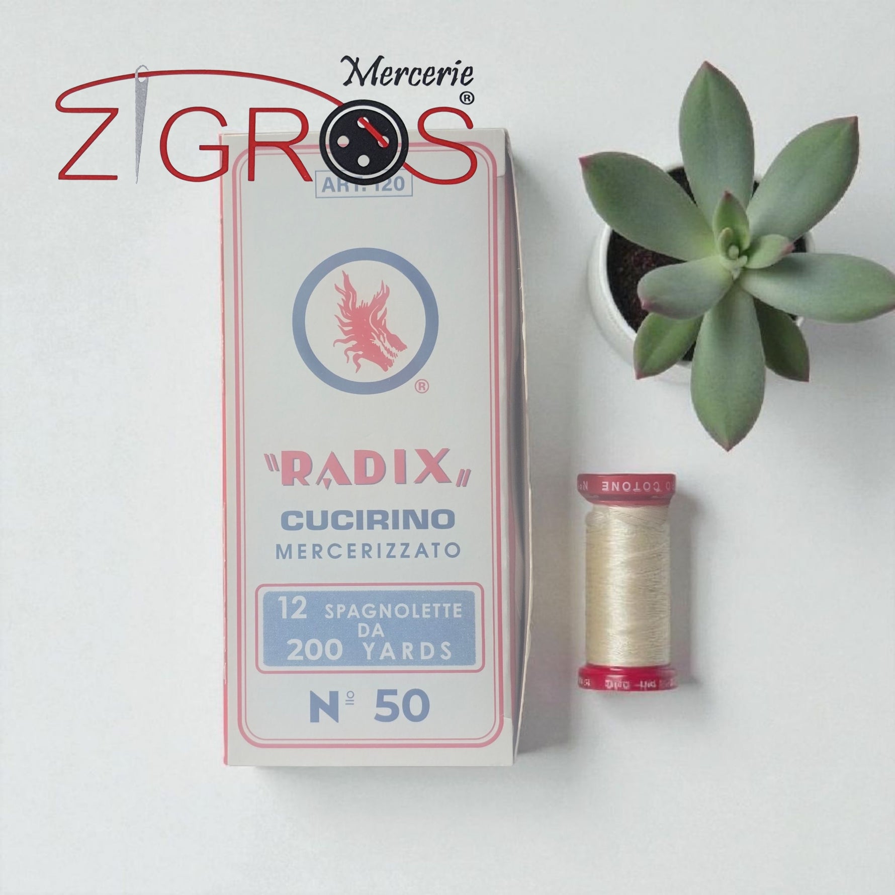 Filo per cucire Radix 200 Yds