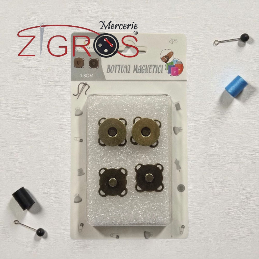 BOTTINI MAGNETICI 1.8CM 21P