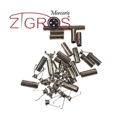 punte per lacci in metallo