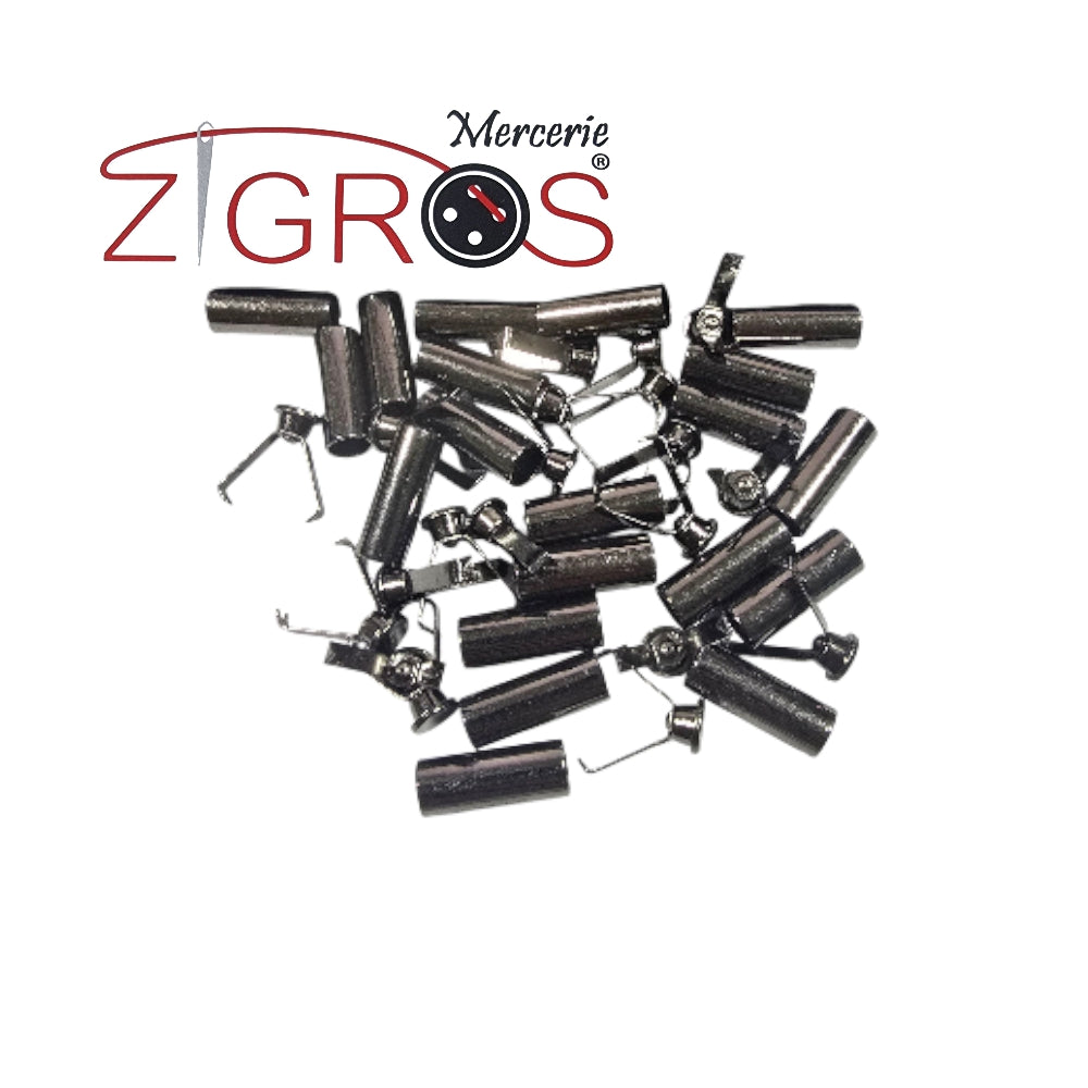 punte per lacci in metallo