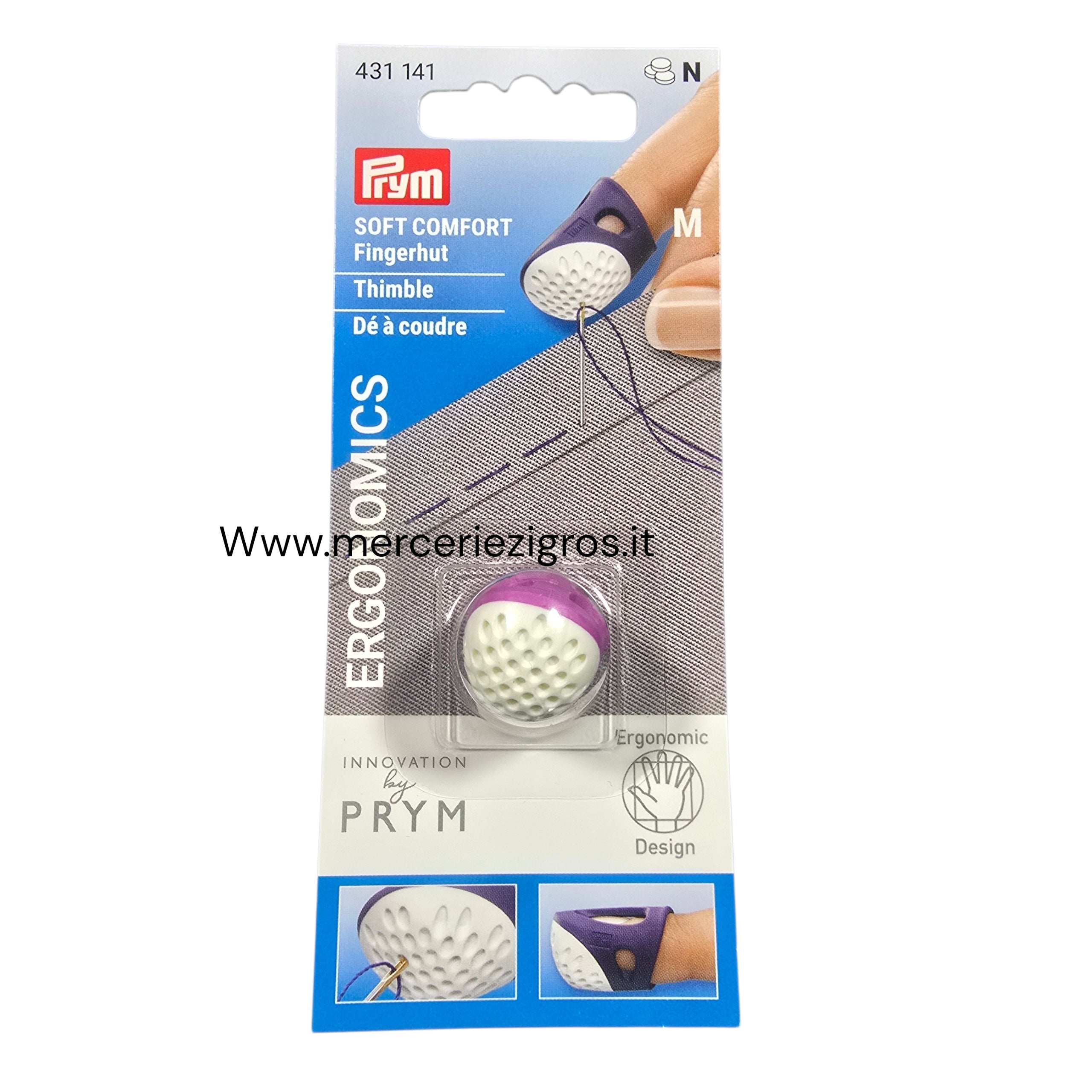 salvadito ergonomico in gomma PRYM