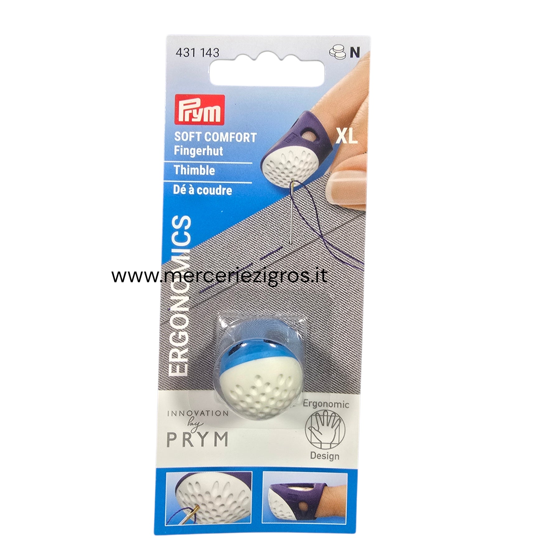 salvadito ergonomico in gomma PRYM