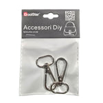 Moschettoni girevoli a 360°