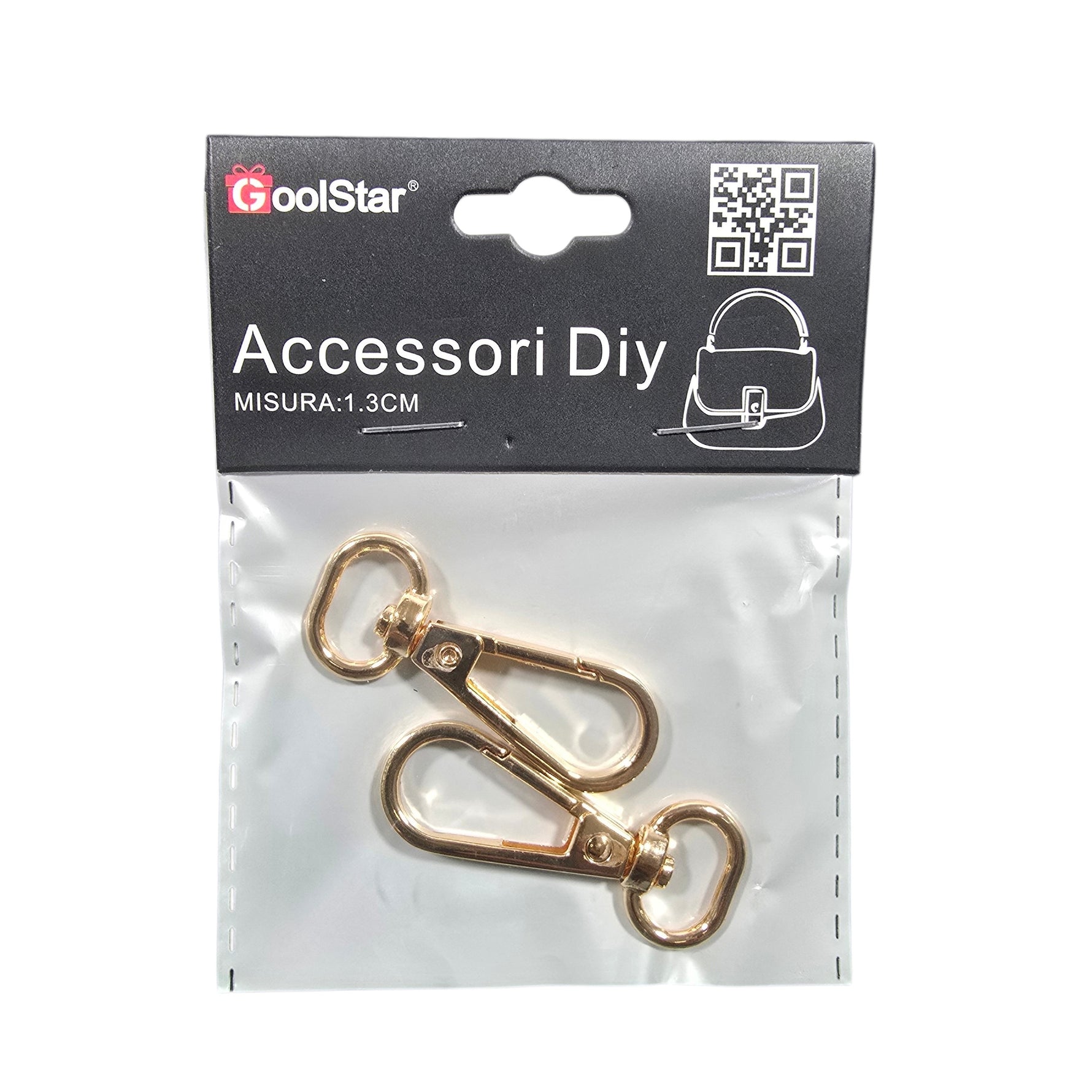 Moschettoni girevoli a 360°