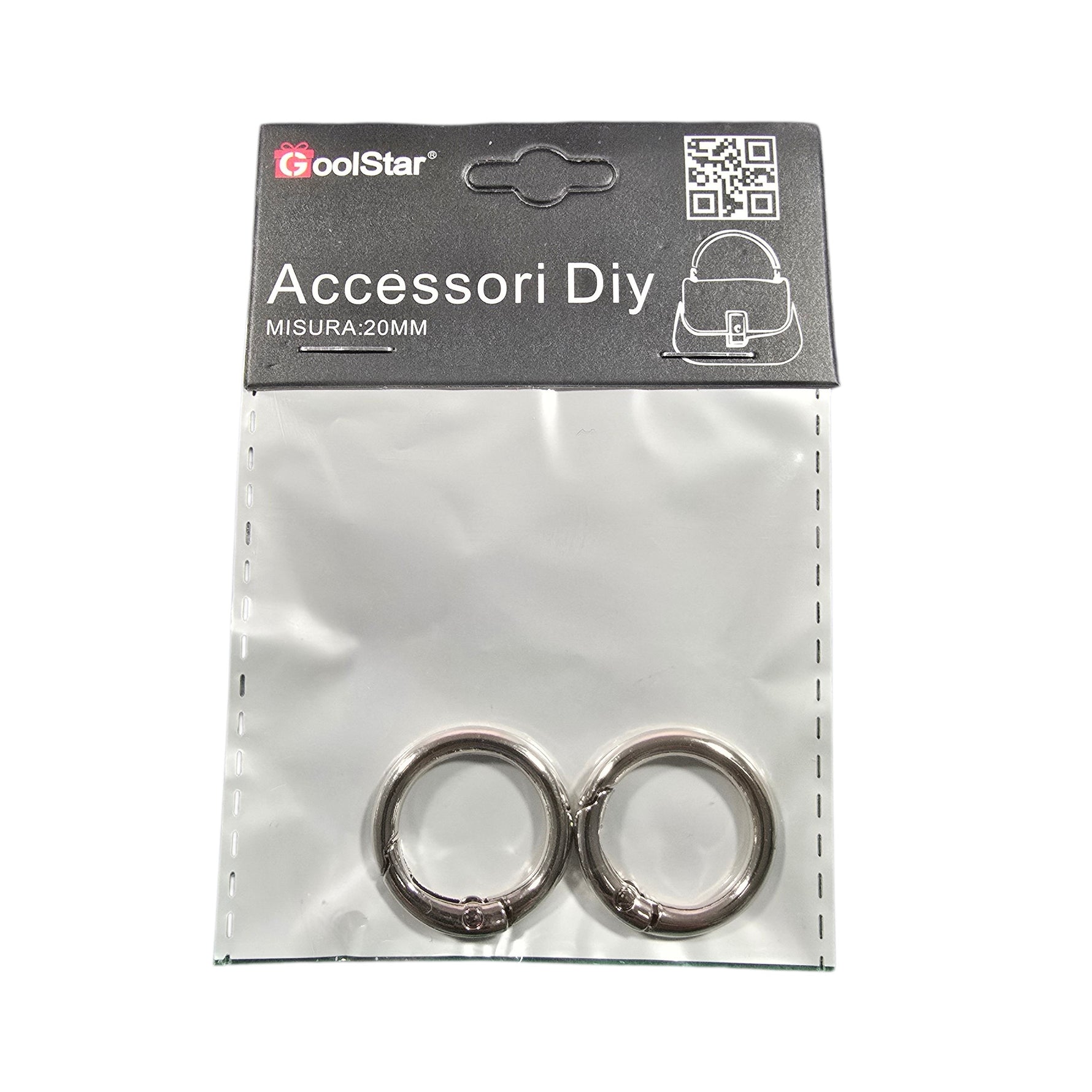 MOSCHETTONI PER BORSE, ANELLI