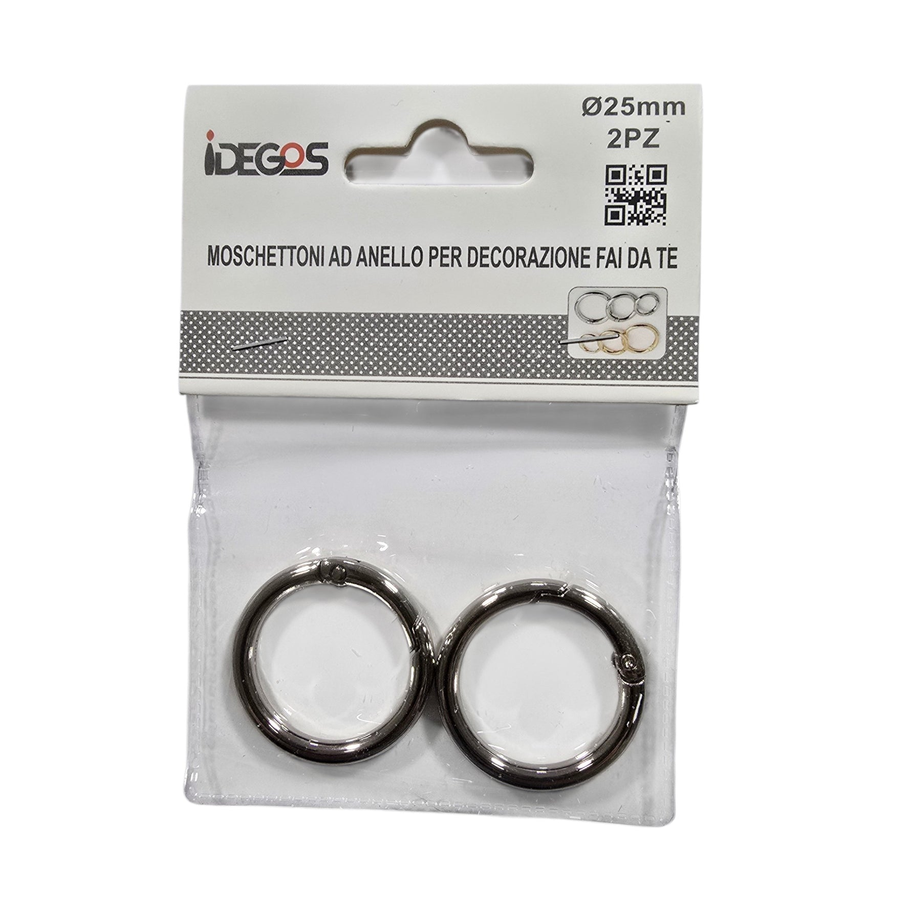 MOSCHETTONI PER BORSE, ANELLI