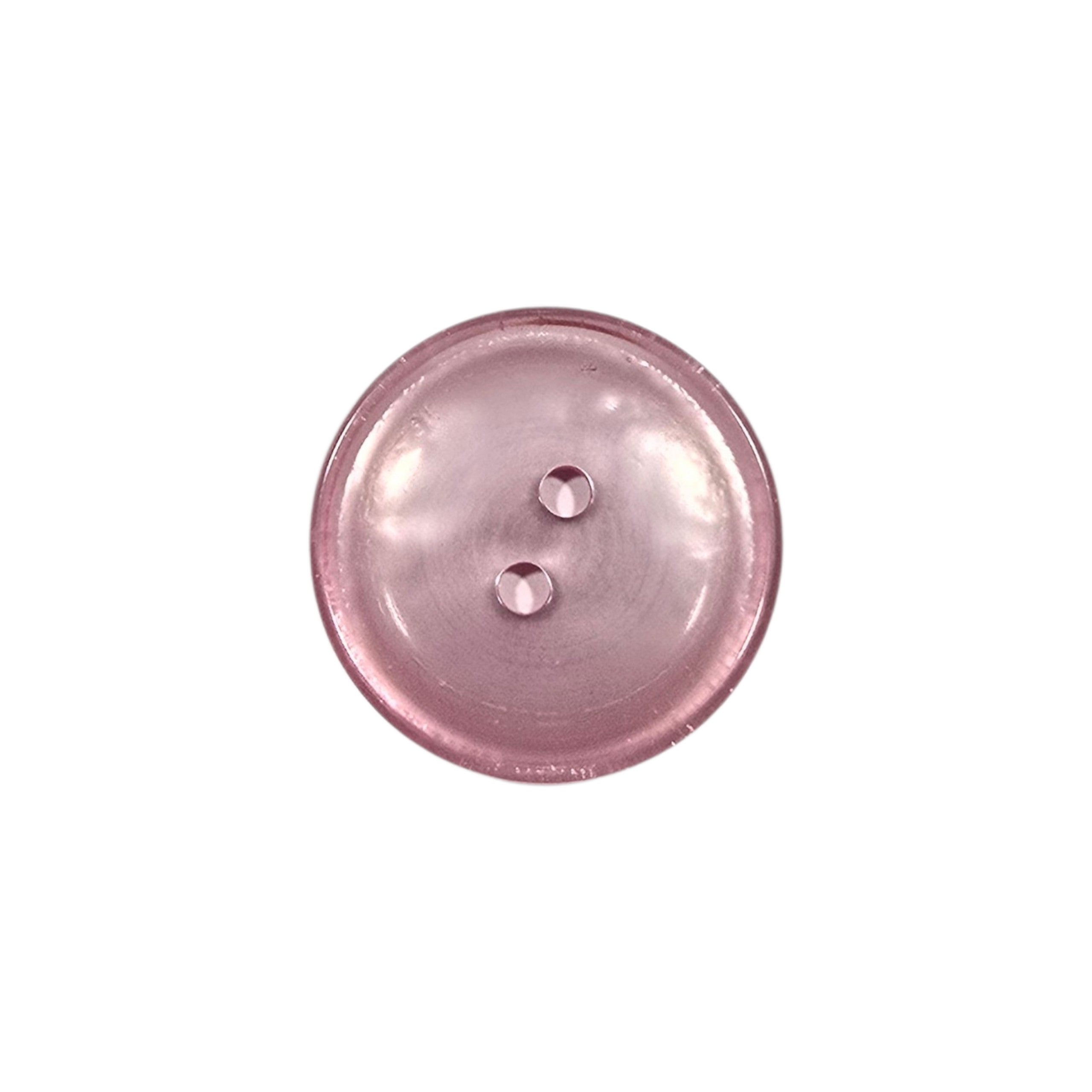 BOTTONE CON BORDO 2-FORI LUCIDO lineato 24/28/36