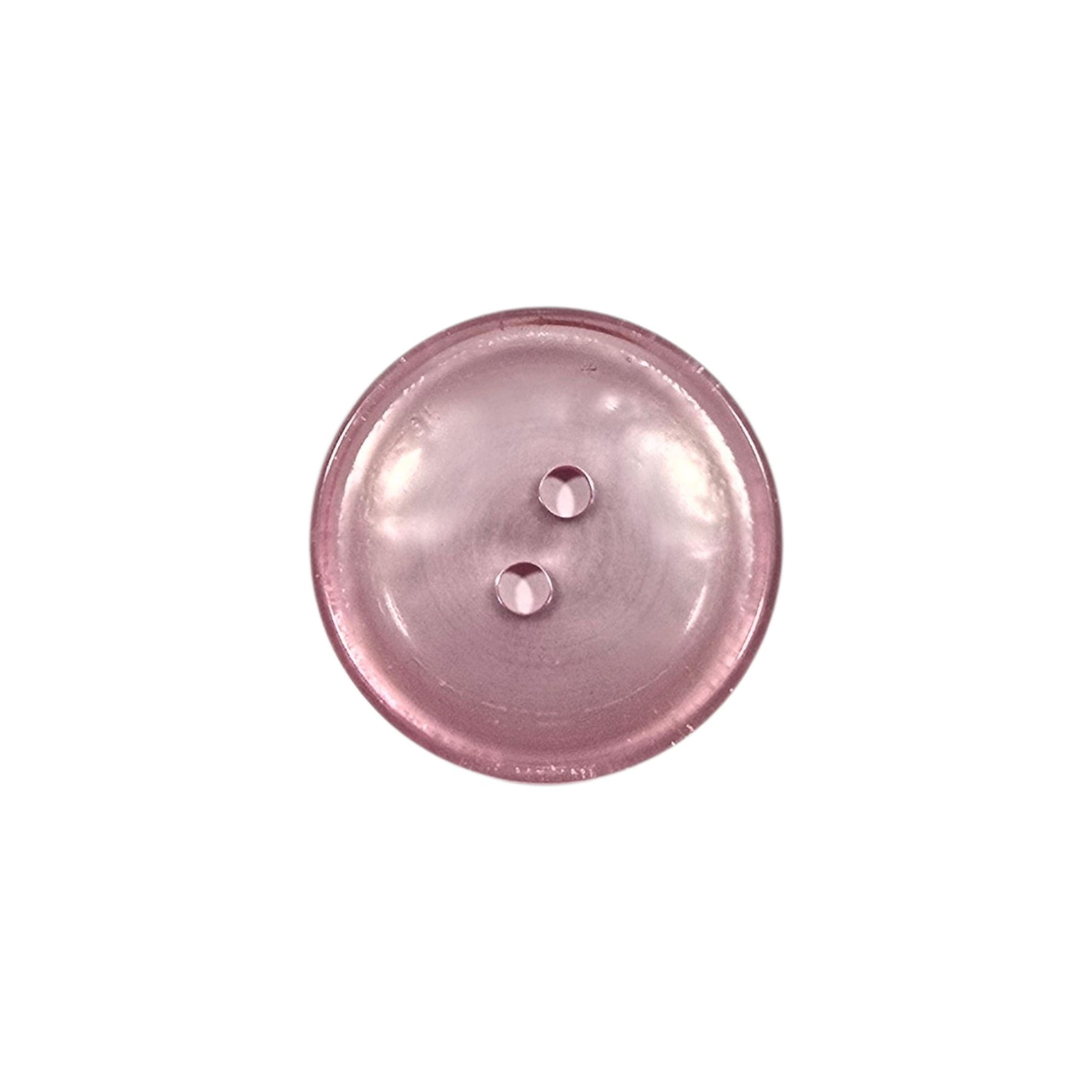 BOTTONE CON BORDO 2-FORI LUCIDO lineato 24/28/36