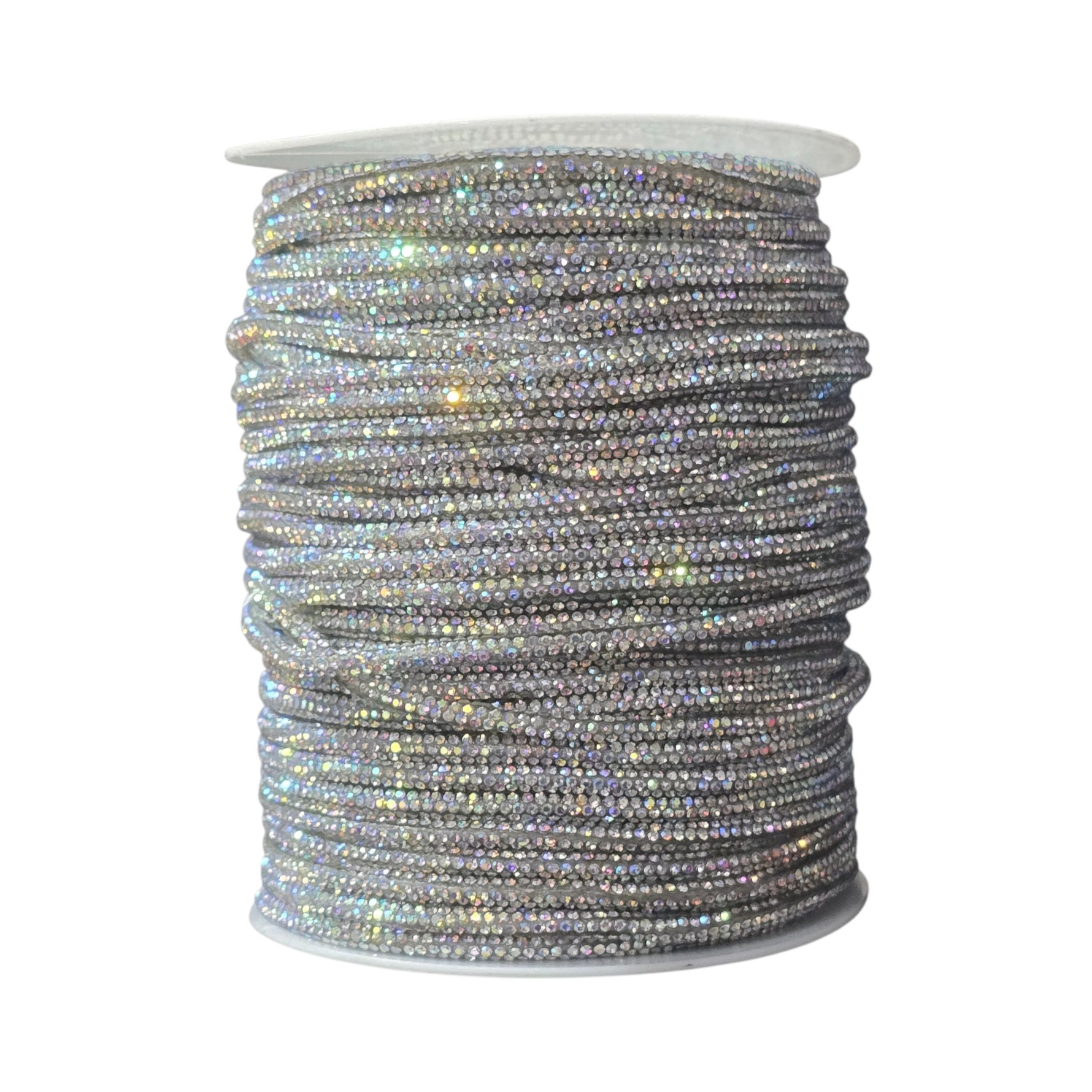 TUBOLARE STRASS 4MM NASTRO
