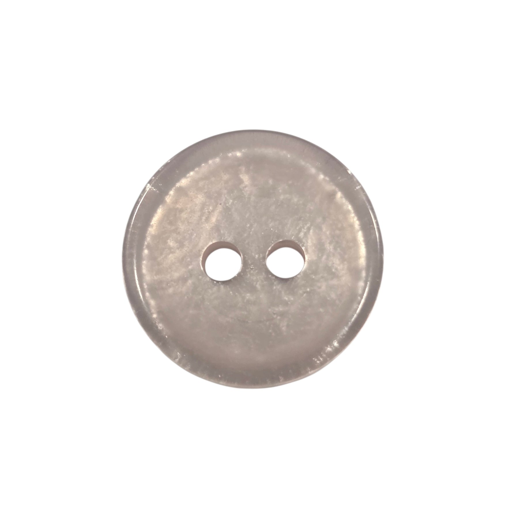 BOTTONE CON BORDO 2-FORI LUCIDO lineato 24/28/36