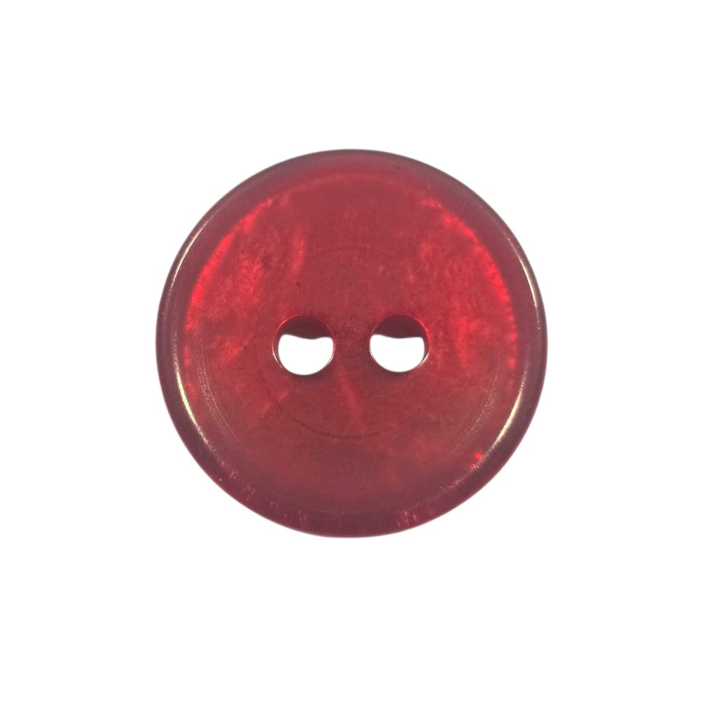 BOTTONE CON BORDO 2-FORI LUCIDO lineato 24/28/36