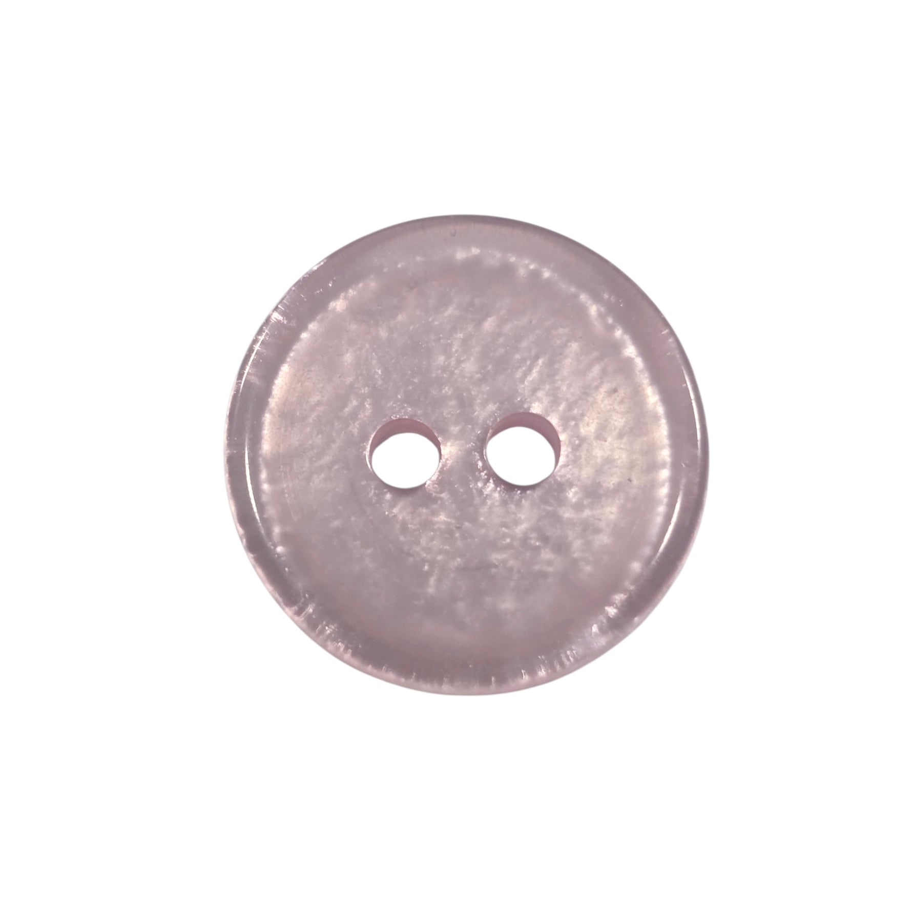 BOTTONE CON BORDO 2-FORI LUCIDO lineato 24/28/36