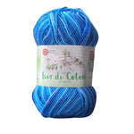 Fior di cotone filo per uncinetto Amigurumi 100% cotone 50 gr SFUMATI