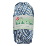 Fior di cotone filo per uncinetto Amigurumi 100% cotone 50 gr SFUMATI