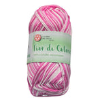 Fior di cotone filo per uncinetto Amigurumi 100% cotone 50 gr SFUMATI