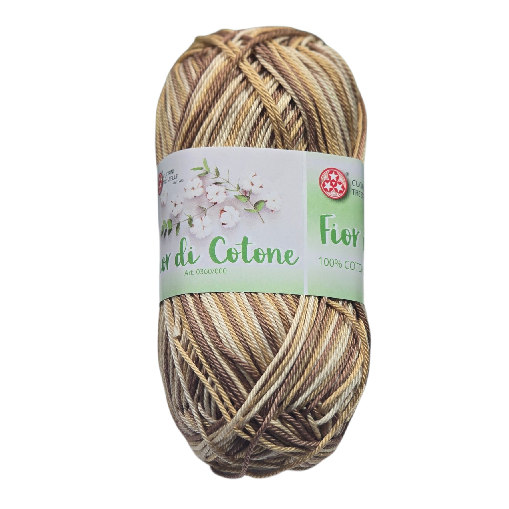 Fior di cotone filo per uncinetto Amigurumi 100% cotone 50 gr SFUMATI