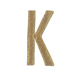 TERMOADESIVA LETTERE ALFAFETO MAIUSCILO LUREX h.5 cm