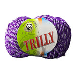 TRILLY 60% POLIAMIDE 25% COTONE 15% ACRILICO Gomitolo da 50 gr. (+|- 85 mt.)