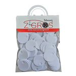 PAILLETTES 25 MM IN CONFEZIONI 50 GR.  PER LAVORI DI CUCITO, BORSE