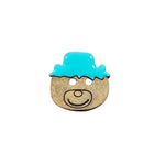 BOTTONI COCCO ORSO 15X15:MM