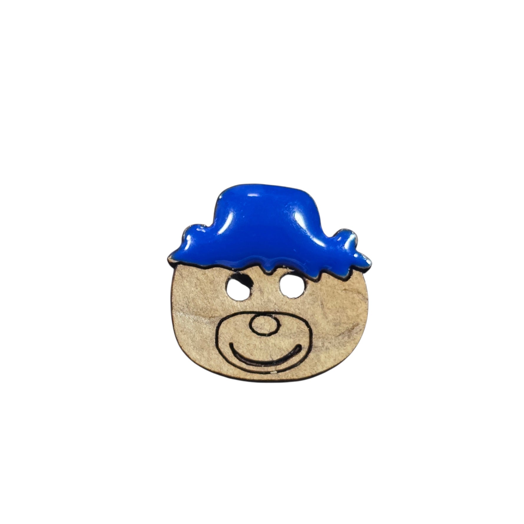 BOTTONI COCCO ORSO 15X15:MM