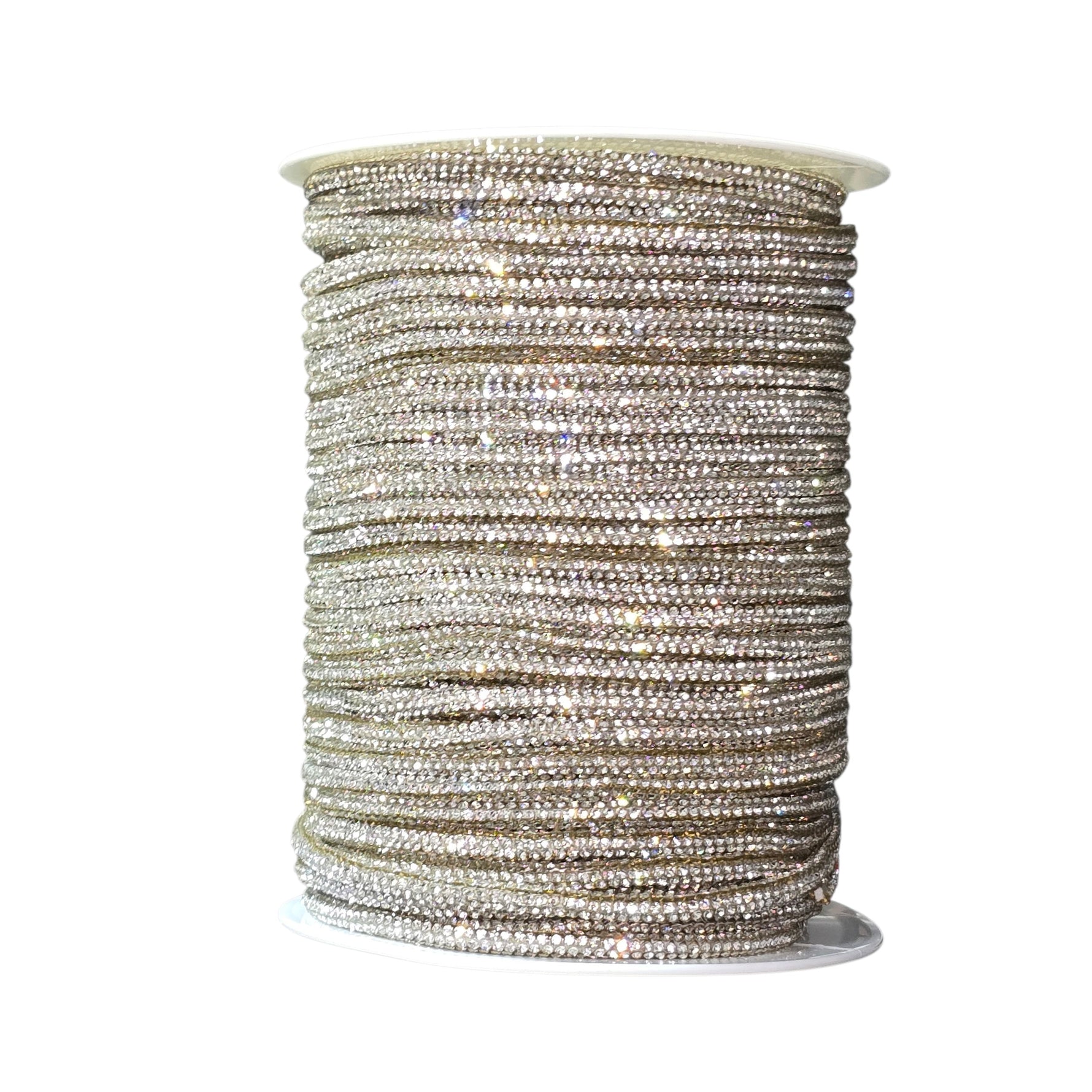 TUBOLARE STRASS 4MM NASTRO