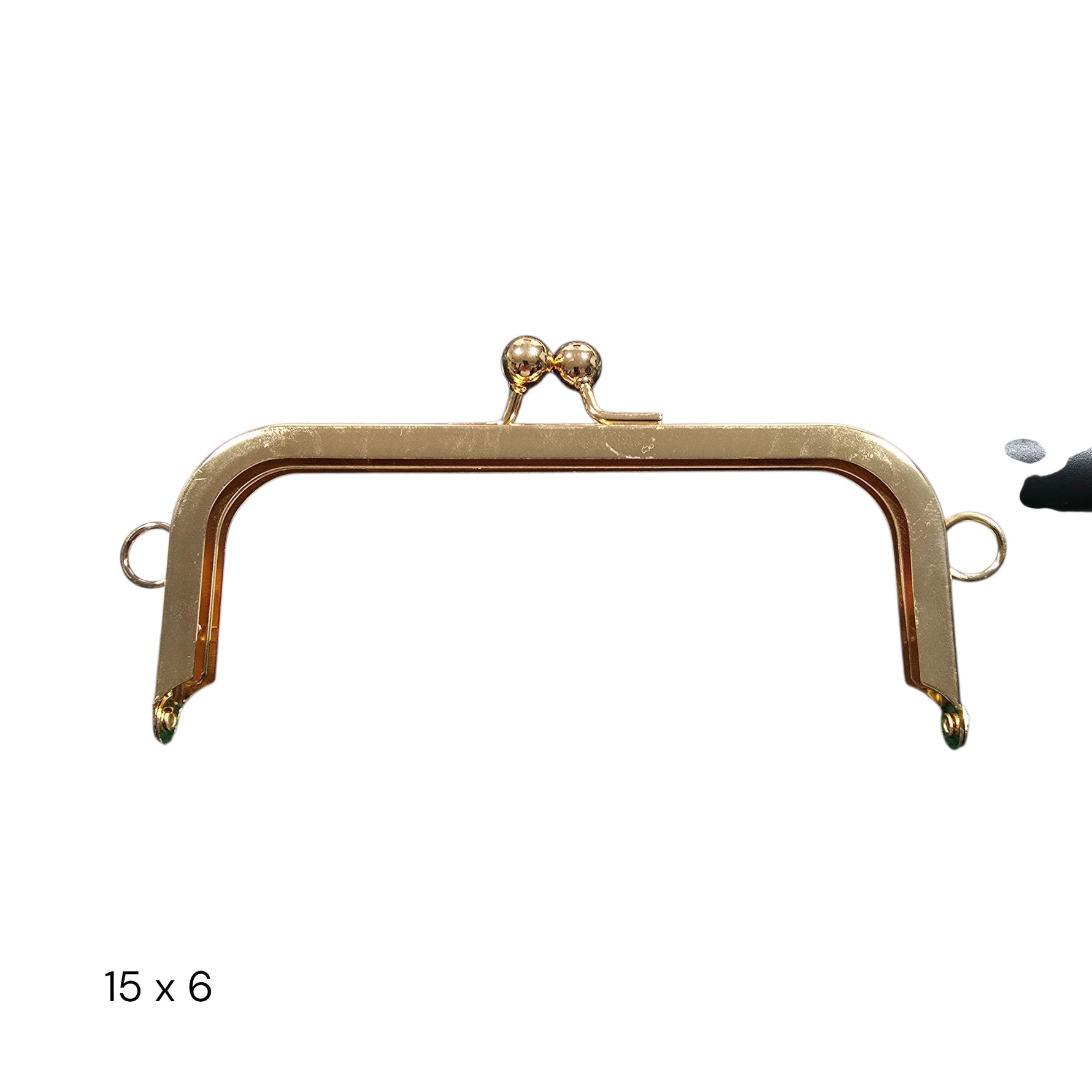 CHIUSURA PER BORSETTA SOSTITUZIONE CORNICE 15X6:CM