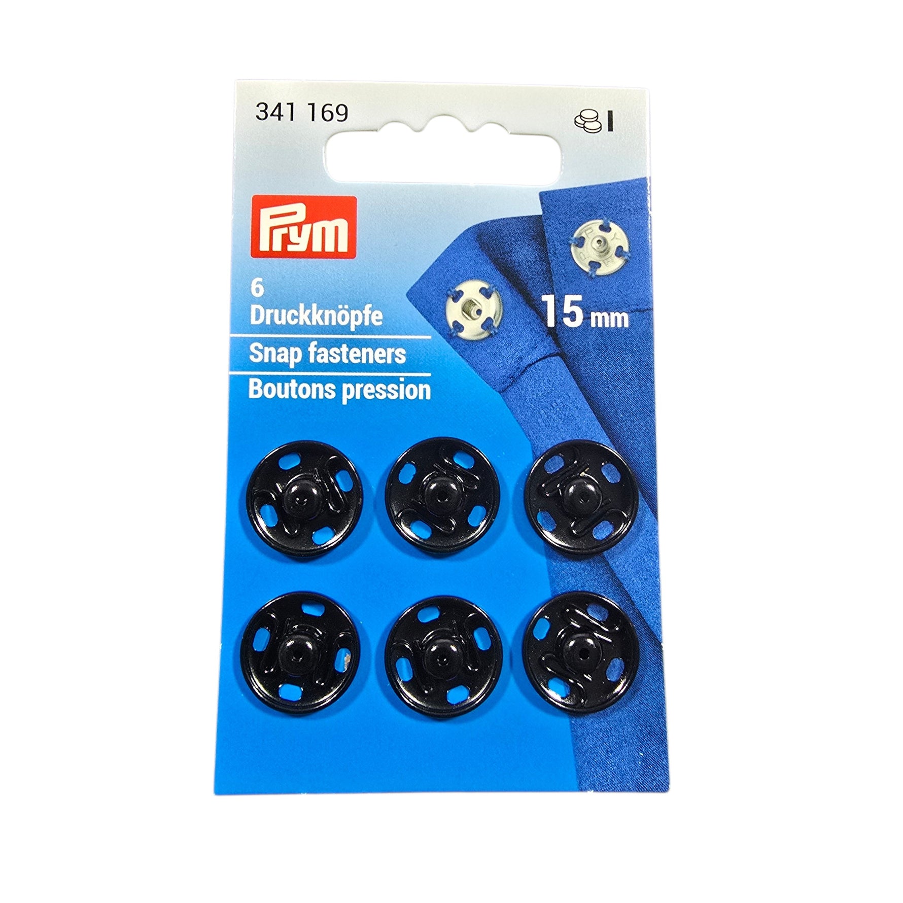 BOTTONI AUTOMATICI DA CUCIRE, DIAMETRO Ø 17 MM,