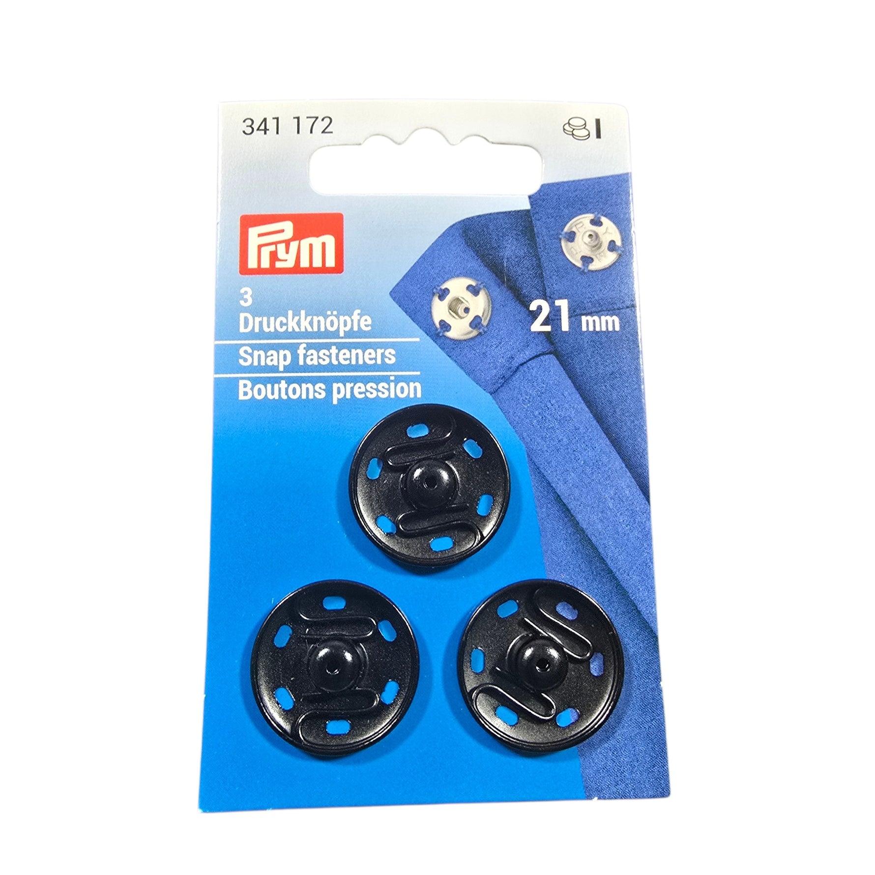 BOTTONI AUTOMATICI DA CUCIRE, DIAMETRO Ø 21 MM,