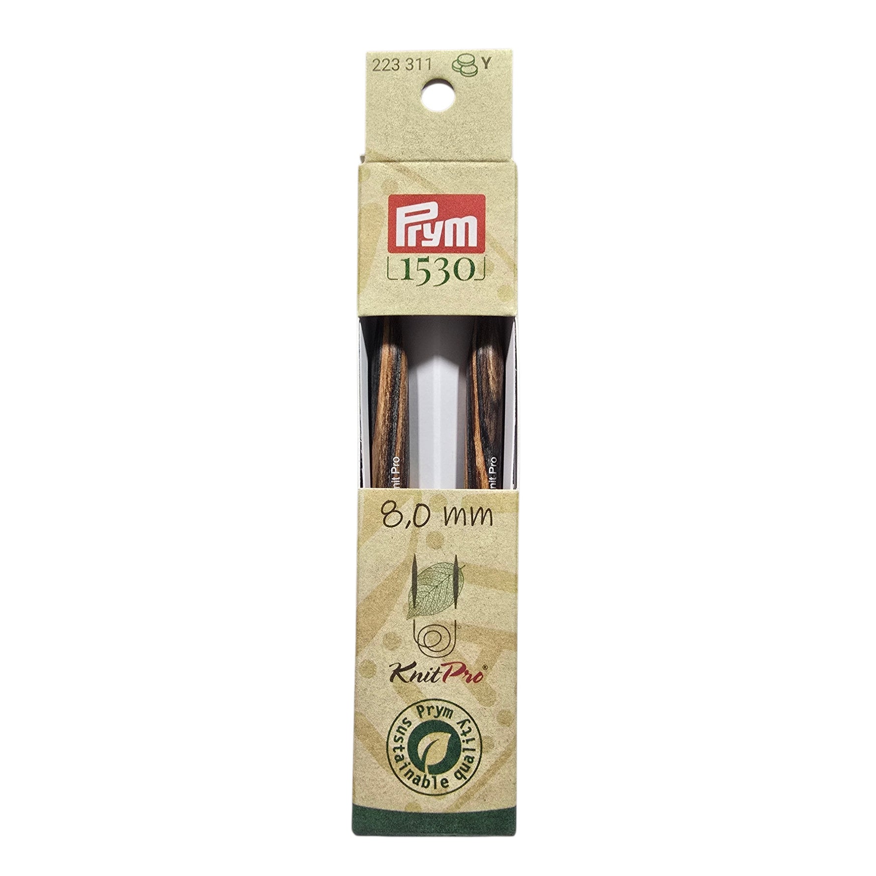 PUNTE DI FERRI MAGLIA LUNGHE NATURAL MULTICOL. 11,6 CM,