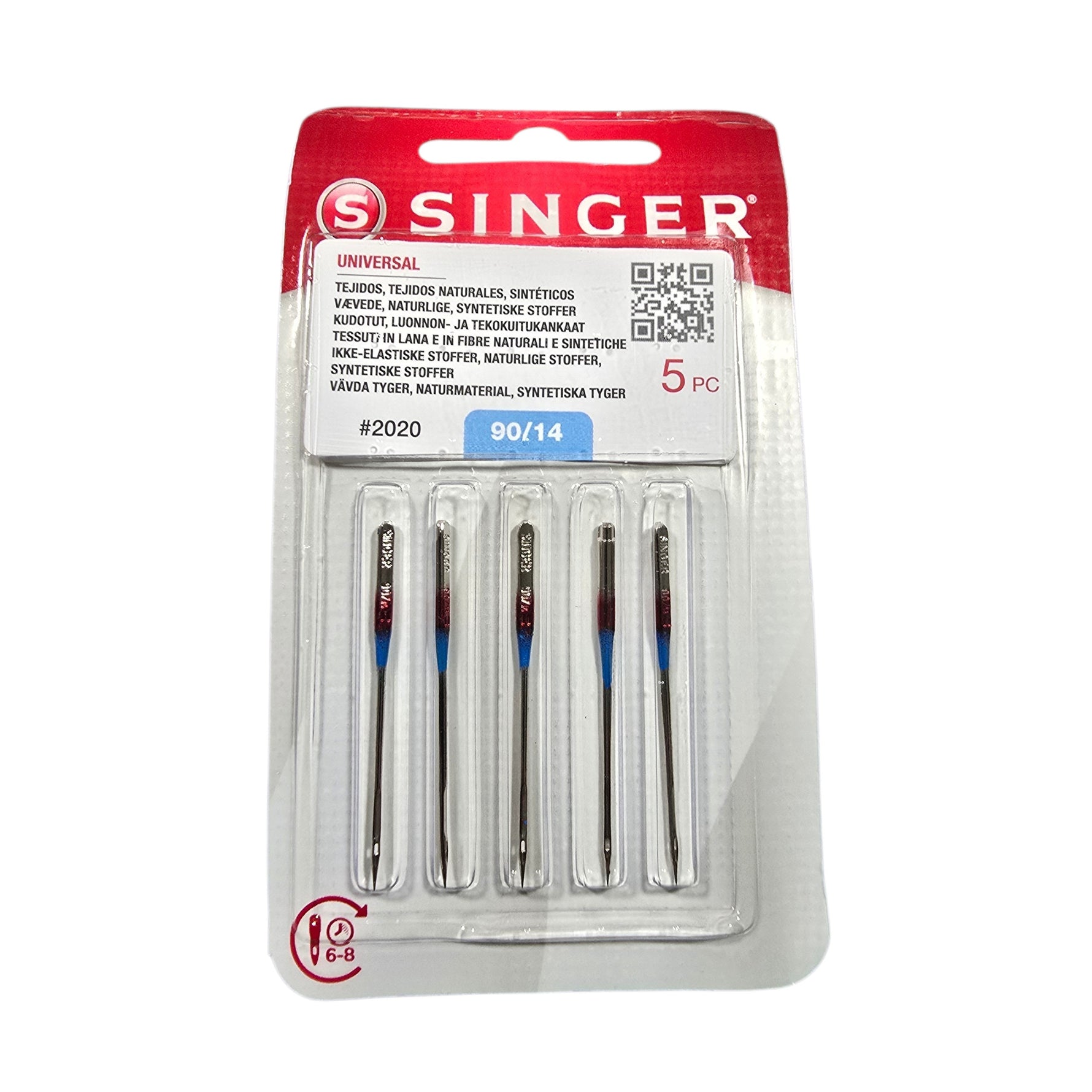 AGHI SINGER PER MACCHINA DA CUCIRE 90/14