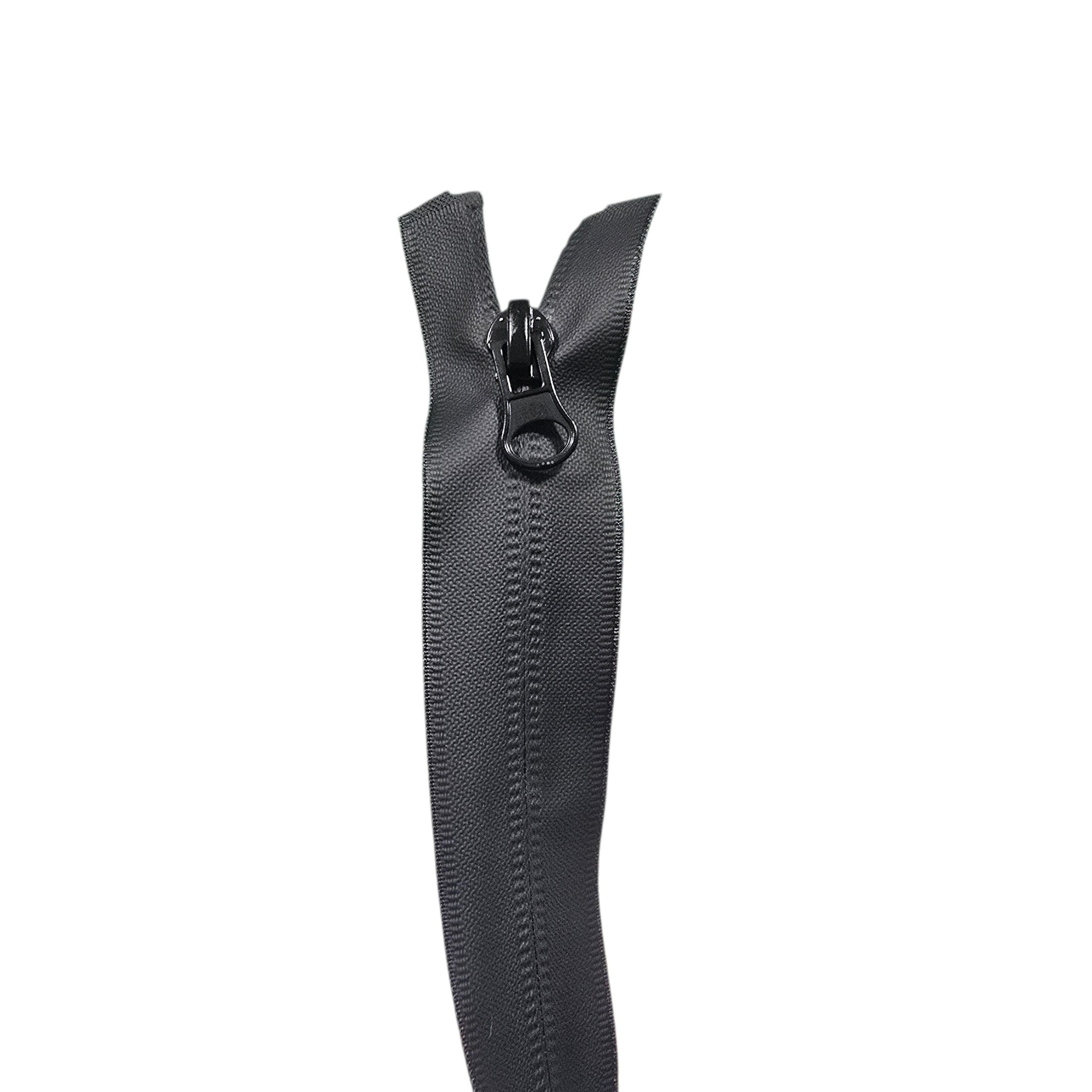 Chiusura lampo divisibile impermeabile doppio cursore 80 cm x 6 mm