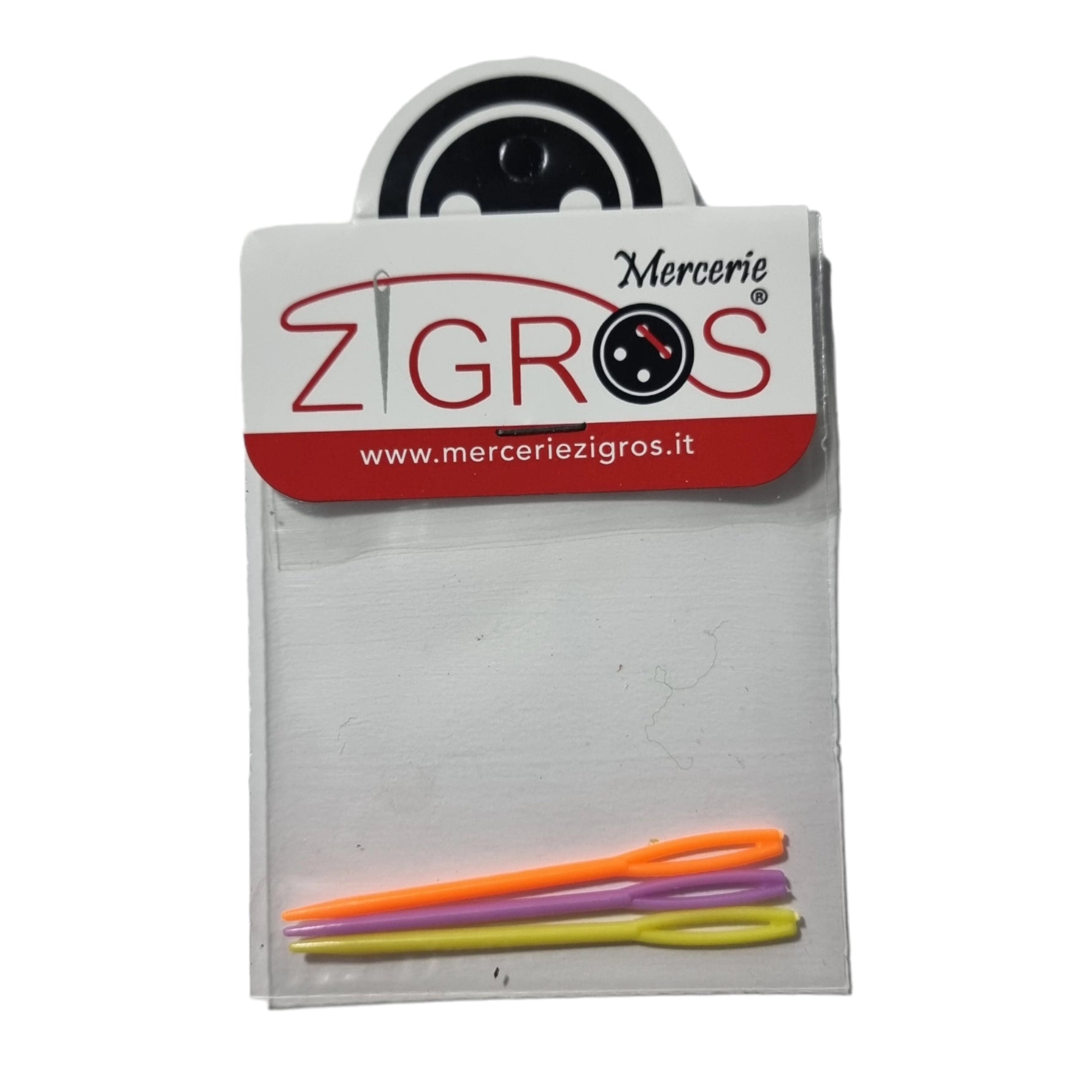 Aghi Da Cucito in Plastica cf.3 pz