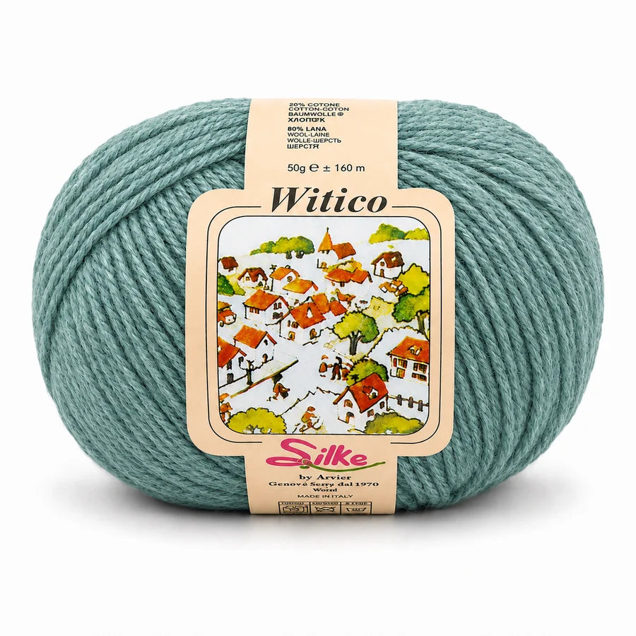 Witico • 50% PURA LANA VERGINE • 50% ACRILICO
